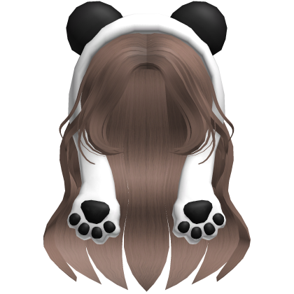 Panda Wavy Hair 🍎 Roblox item