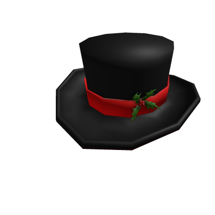 Holly Jolly Top Hat
