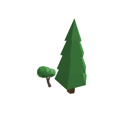 Low Poly Tree Kit