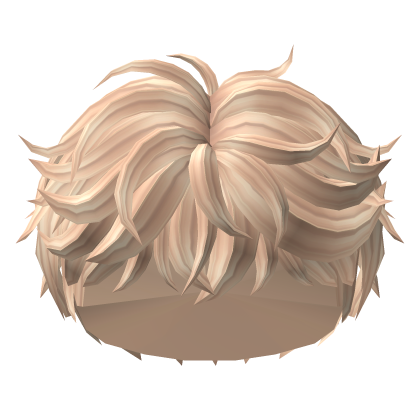 Wavy Full Messy Boy Hair Blonde Roblox item