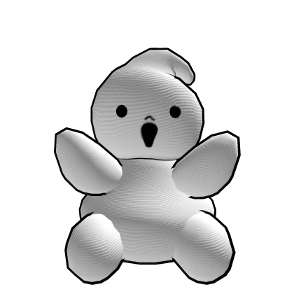 Ghost Plushie Shoulder Pal (Left)