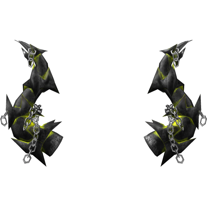 Yellow Chained Black Horns