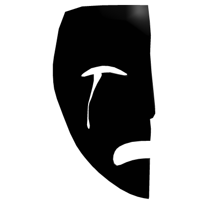 Monium Tragic Half Mask [R] Roblox item