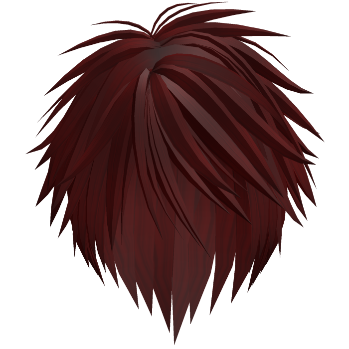 Vkei Side Sweep Moe Boy Hair (Red)