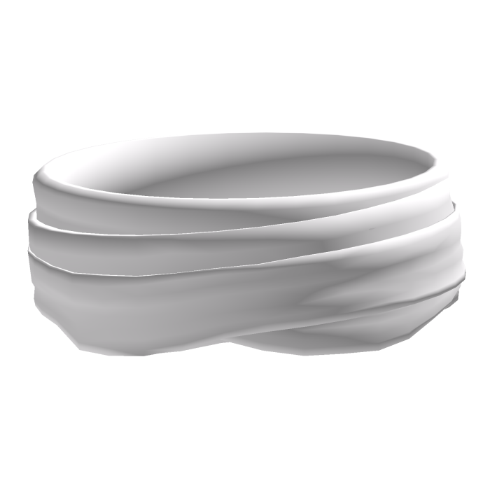 White Blindfold Cloth