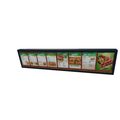 (FREE) Subway Menu