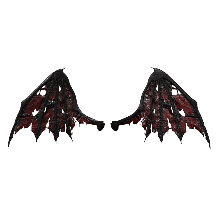 Scorched Vampire Wings LIMITED