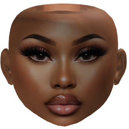 KALIYAH I Pretty Girl Mesh Makeup Glossy Lips