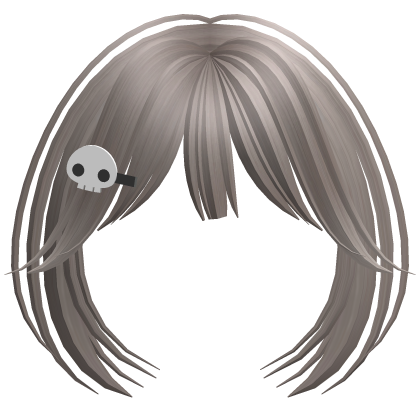 Ash Bangs with Skull Clip