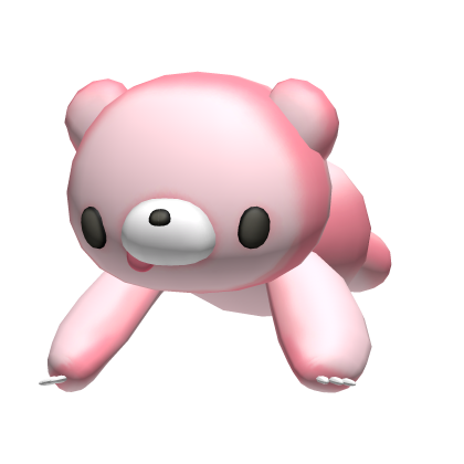 kawaii gloomy bear pink head plush