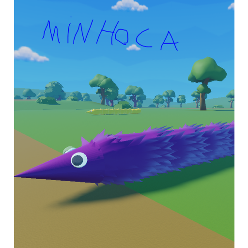 Be a crazy worm official Roblox game thumbnail
