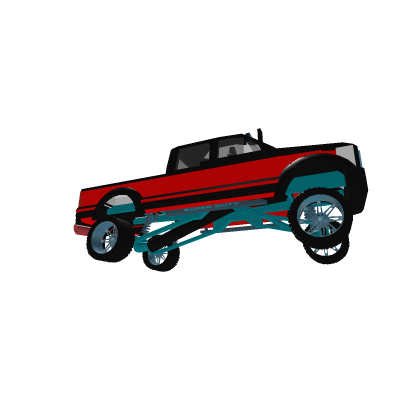 leafted truck