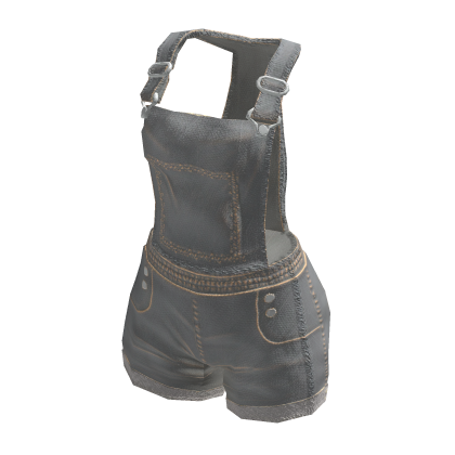 Grey Overall Shorts Denim thumbnail