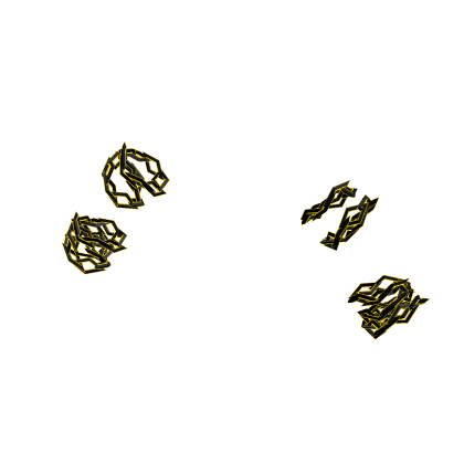 Dark Yellow Chain Wraps