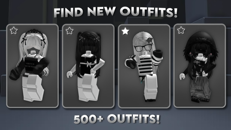 🖤 [GIRL] Emo/Gothic Outfits Ideas screenshot 1