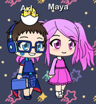 Axl and maya!