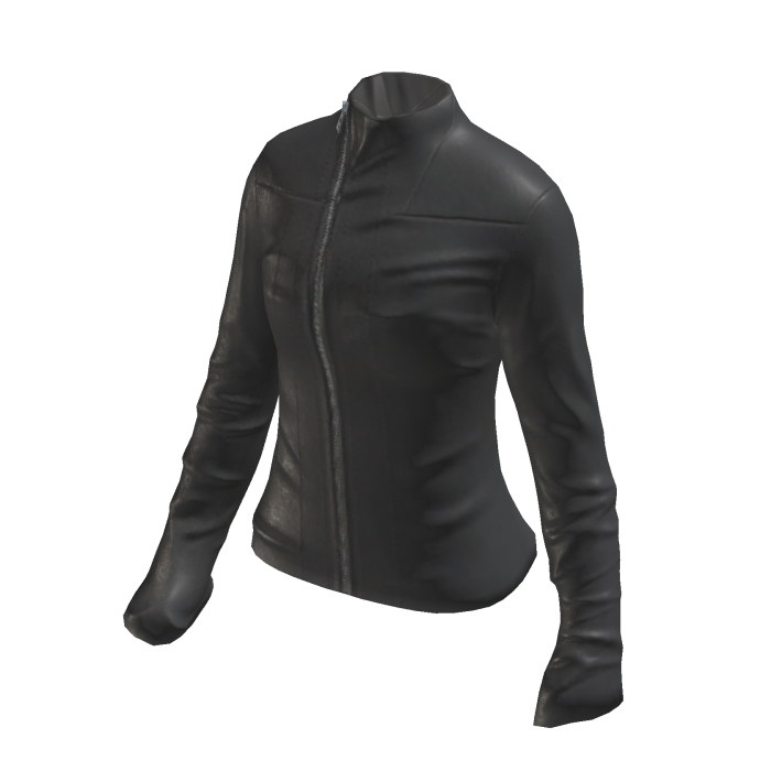 Charcoal Grey Leather Jacket