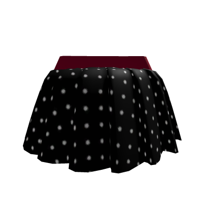 ❤️ Black Polka dot pleated skirt [Medium] [1.0] 