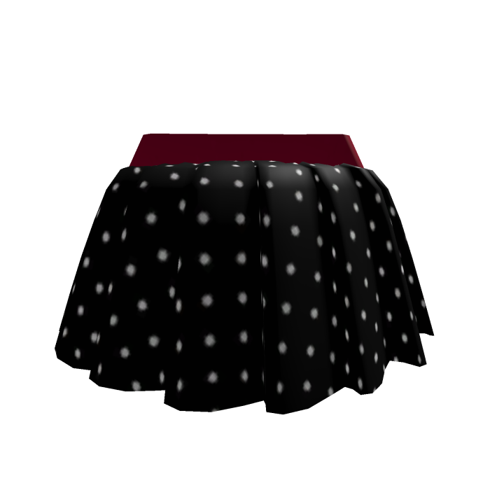 ❤️ Black Polka dot pleated skirt [Medium] [1.0] 