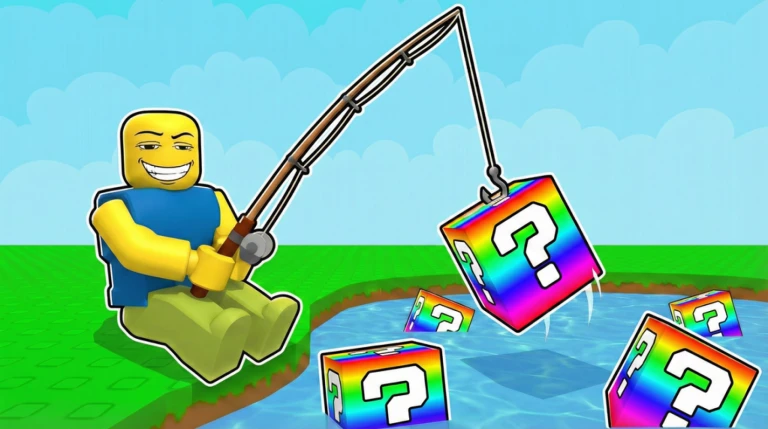 [UPD]🎣 Fish For Lucky Blocks!