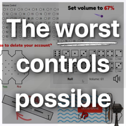 🎛️ Terribly Designed Controls