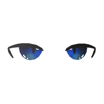 Color Changing Anime Eyes: Blue to Black | Roblox Item - Rolimon's