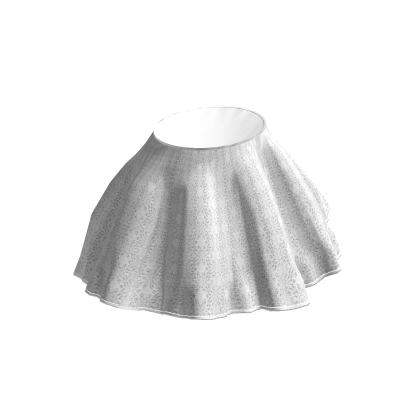 frill skirt white thumbnail