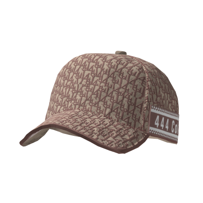 Gorra Oblique De Diseñador Pink
