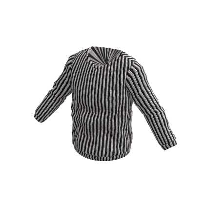 Classic White Striped Sweater thumbnail