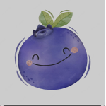 Cute blueberries