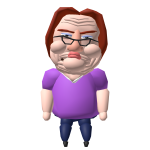 Betty Shoulder Mascot