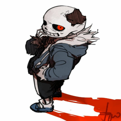 Bitty HORROR! Sans Roblox decal