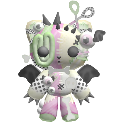 pastel goth creepycute decora kitty backpack | Roblox Item - Rolimon's