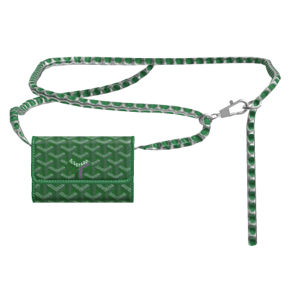 Green Designer Waist Bag Roblox item