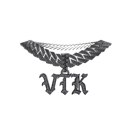 White diamond VTK chain