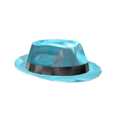 Sky Blue Sparkle Time Fedora