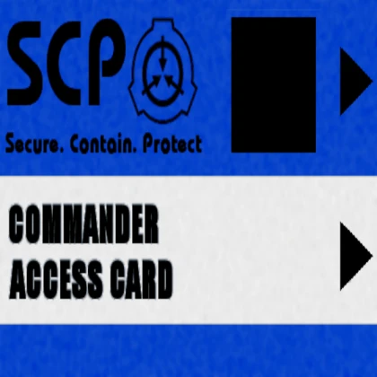 SCP SL Mobile Task Force Commander Card