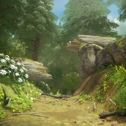 realistic forest hangout  icon