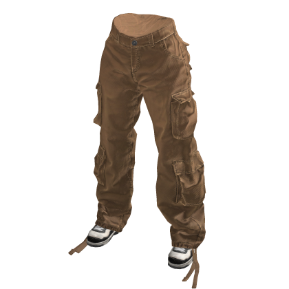 Khaki Urban Baggy Cargos