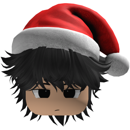Beautiful hair Christmas beret (black)