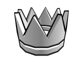 [⏳] [Limited] White And Black Matching Crown 