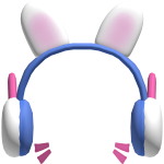♡┊cute kawaii dva bunny headset