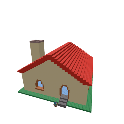 Starter house w/ minimal brick count