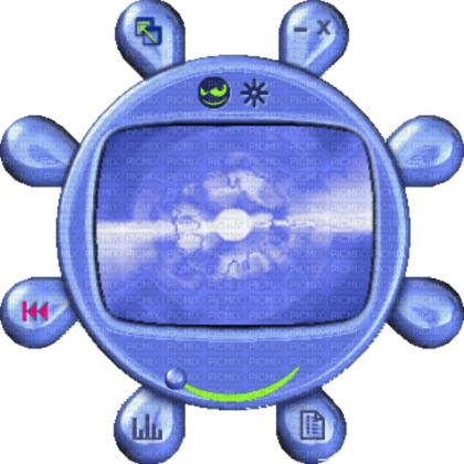 frutiger aero Y2K nostalgic windows media player Roblox decal