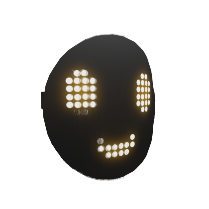 Orange GIF Mask Roblox item