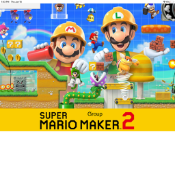 Mario maker group hang out