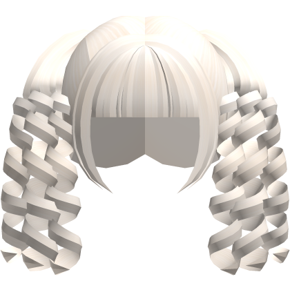 ♡ FREE : sweet curly platinum blonde hime pigtails thumbnail