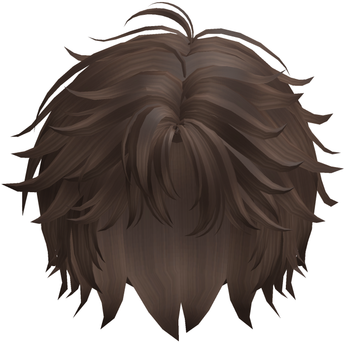Brown Messy Wolfcut