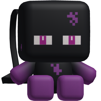 Purple Ender Pixel Plushie [3.0]