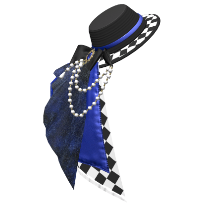 Blue Sapphier Gothic Ouji Hat